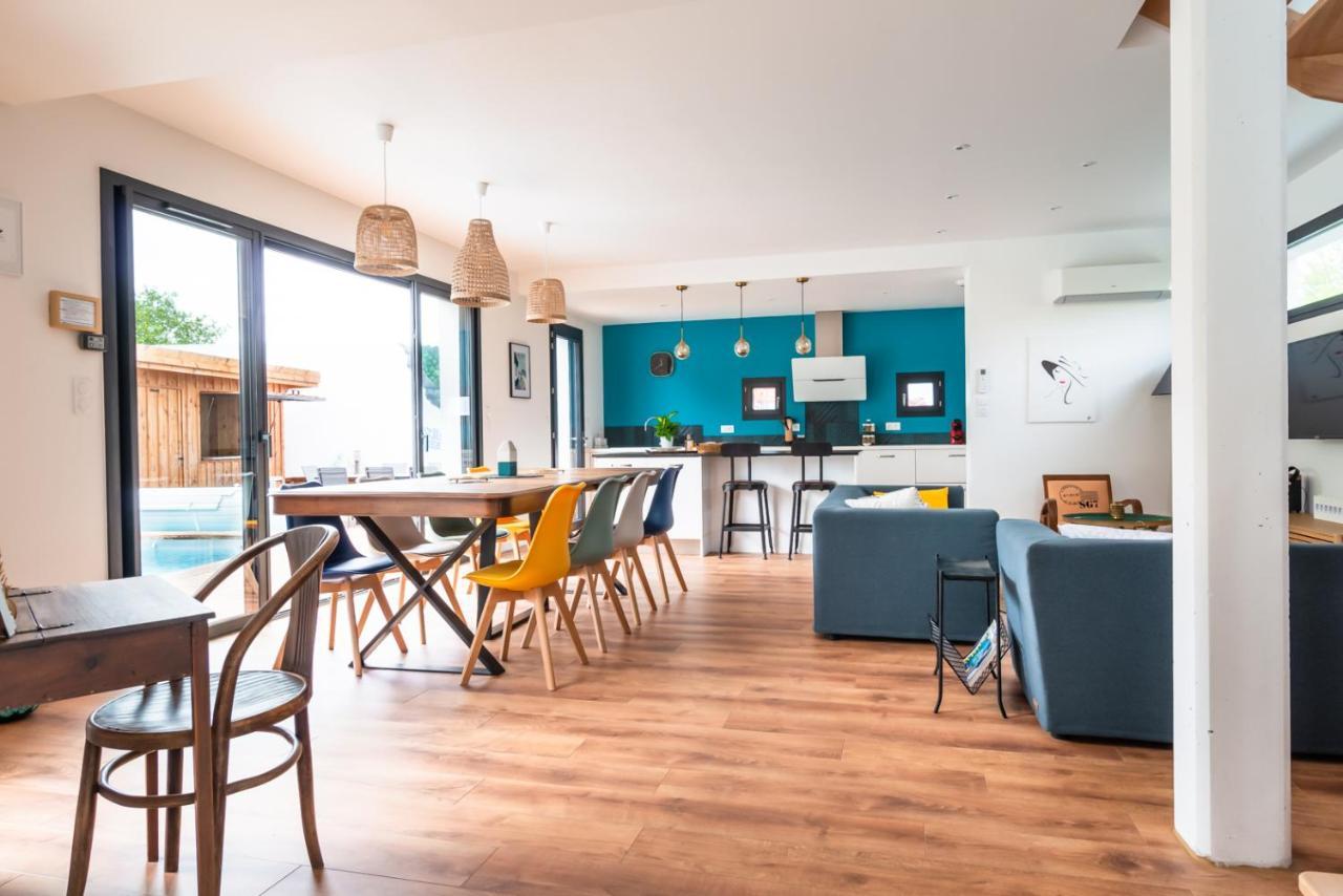 Frenchyhomes☆Villadeluxe☆Plage☆Piscine Andernos-les-Bains Kültér fotó