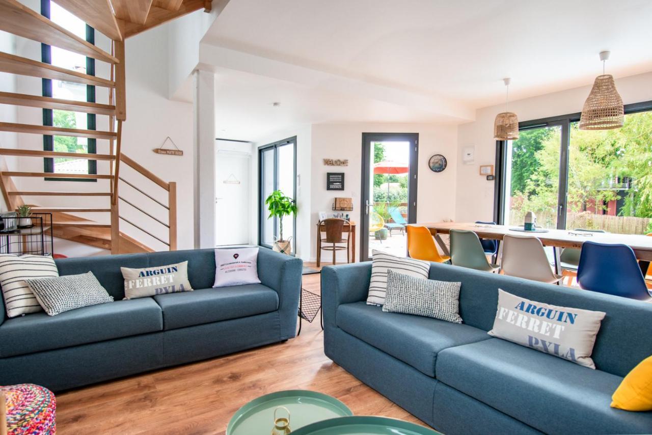 Frenchyhomes☆Villadeluxe☆Plage☆Piscine Andernos-les-Bains Kültér fotó