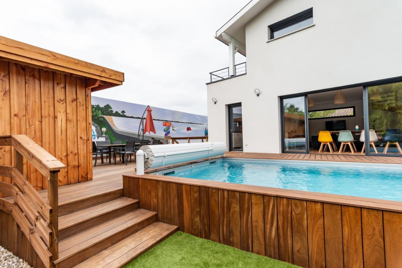 Frenchyhomes☆Villadeluxe☆Plage☆Piscine Andernos-les-Bains Kültér fotó