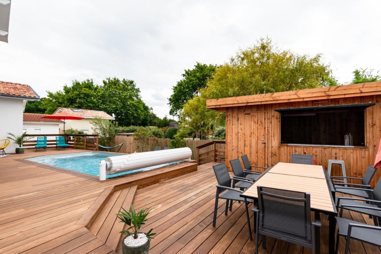 Frenchyhomes☆Villadeluxe☆Plage☆Piscine Andernos-les-Bains Kültér fotó