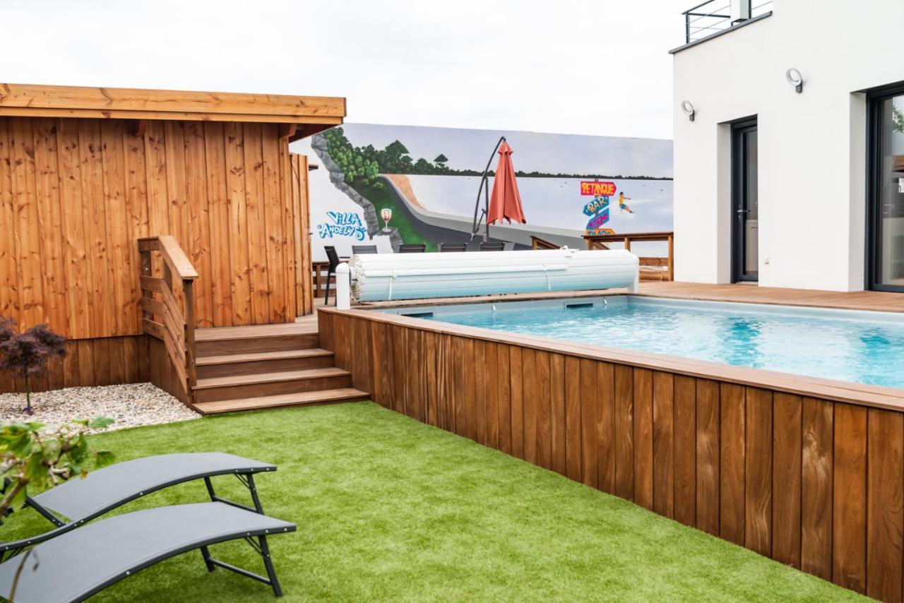 Frenchyhomes☆Villadeluxe☆Plage☆Piscine Andernos-les-Bains Kültér fotó
