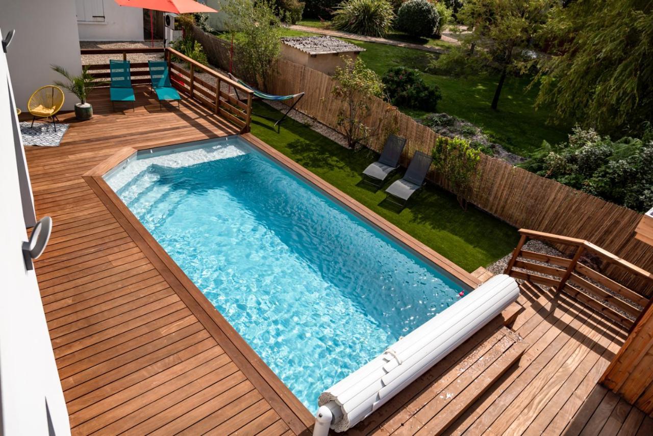 Frenchyhomes☆Villadeluxe☆Plage☆Piscine Andernos-les-Bains Kültér fotó