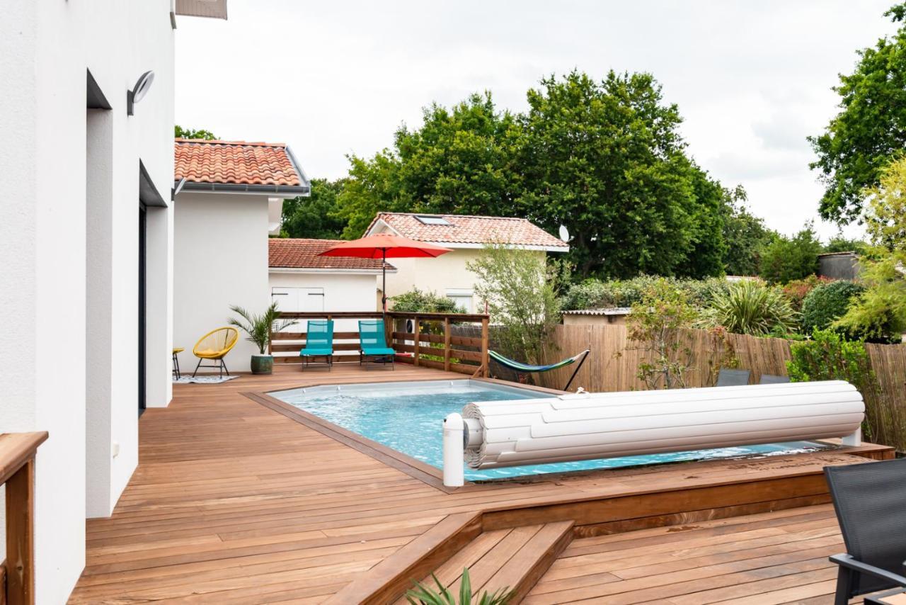 Frenchyhomes☆Villadeluxe☆Plage☆Piscine Andernos-les-Bains Kültér fotó